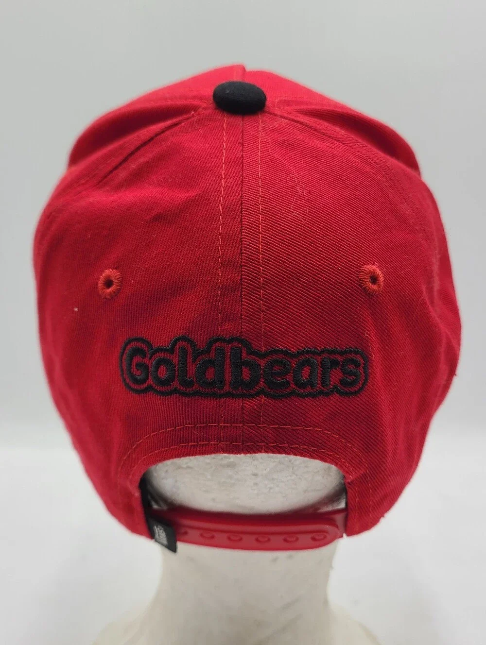 B55 Haribo Vans Hat Cap Snap Back One Size Red Goldbears Patch Candy Mens Logo